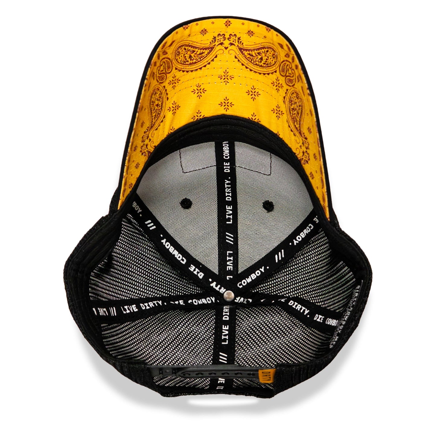 Die Empty Black Patch Original Ripstop Snapback Hat