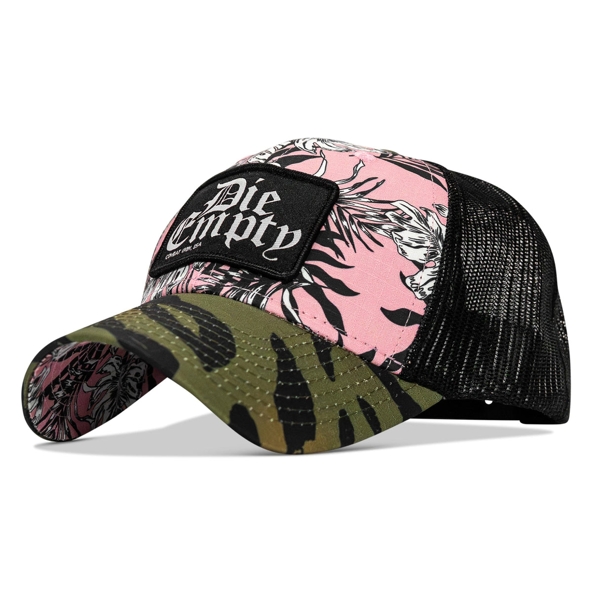Die Empty Black Patch Original Ripstop Snapback Hat