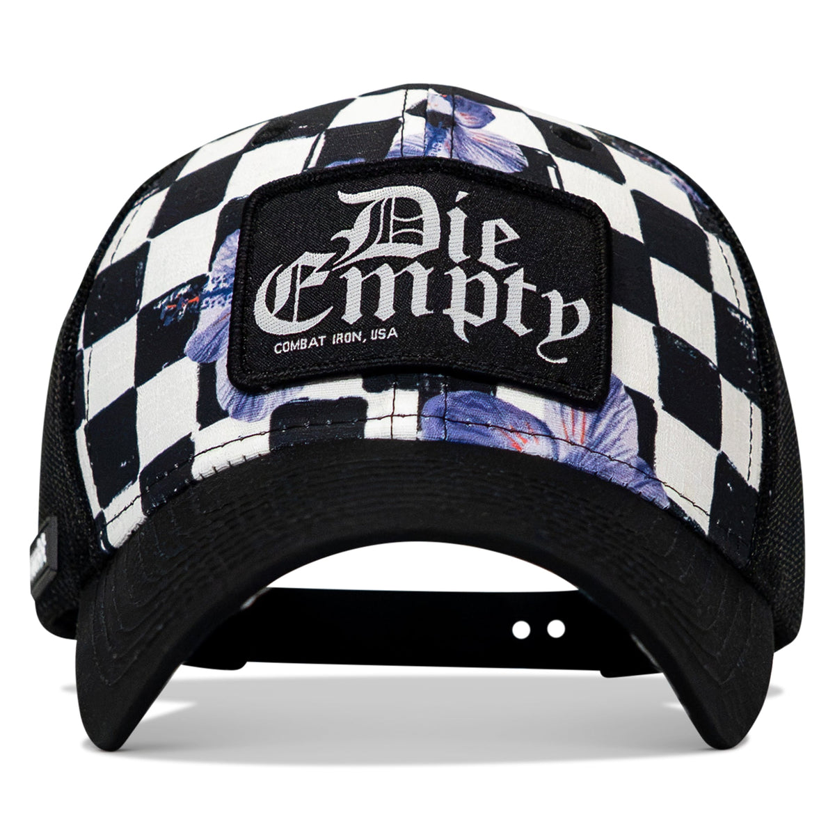 Die Empty Black Patch Original Ripstop Snapback Hat