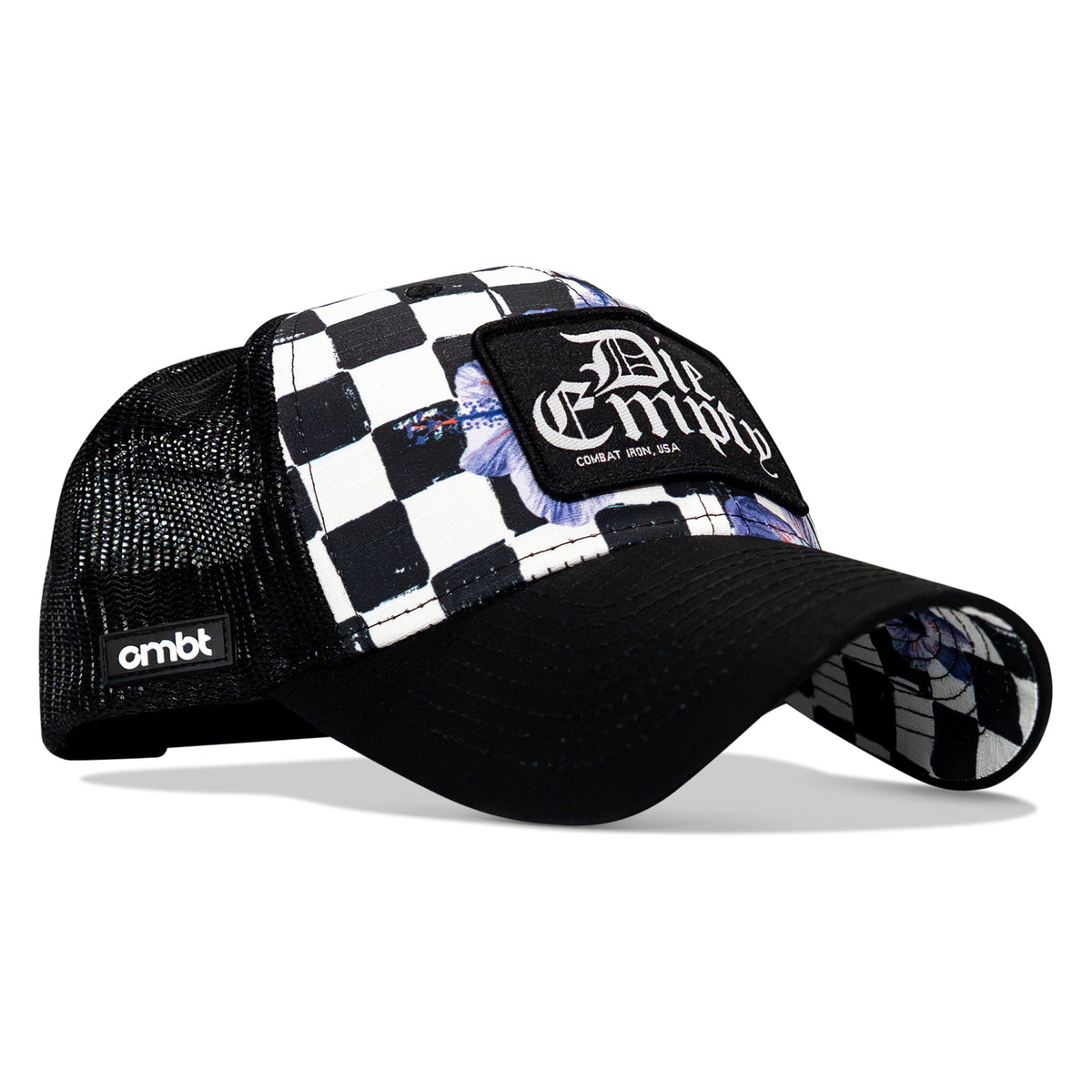 Die Empty Black Patch Original Ripstop Snapback Hat
