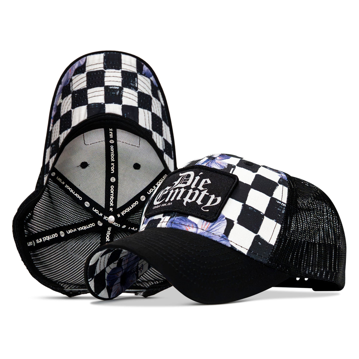 Die Empty Black Patch Original Ripstop Snapback Hat