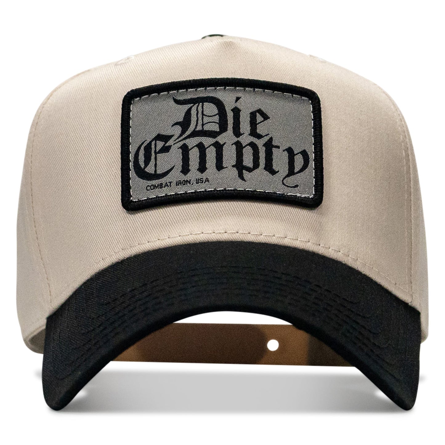 Die Empty Patch. 5-Panel Workhorse Snapback Hat