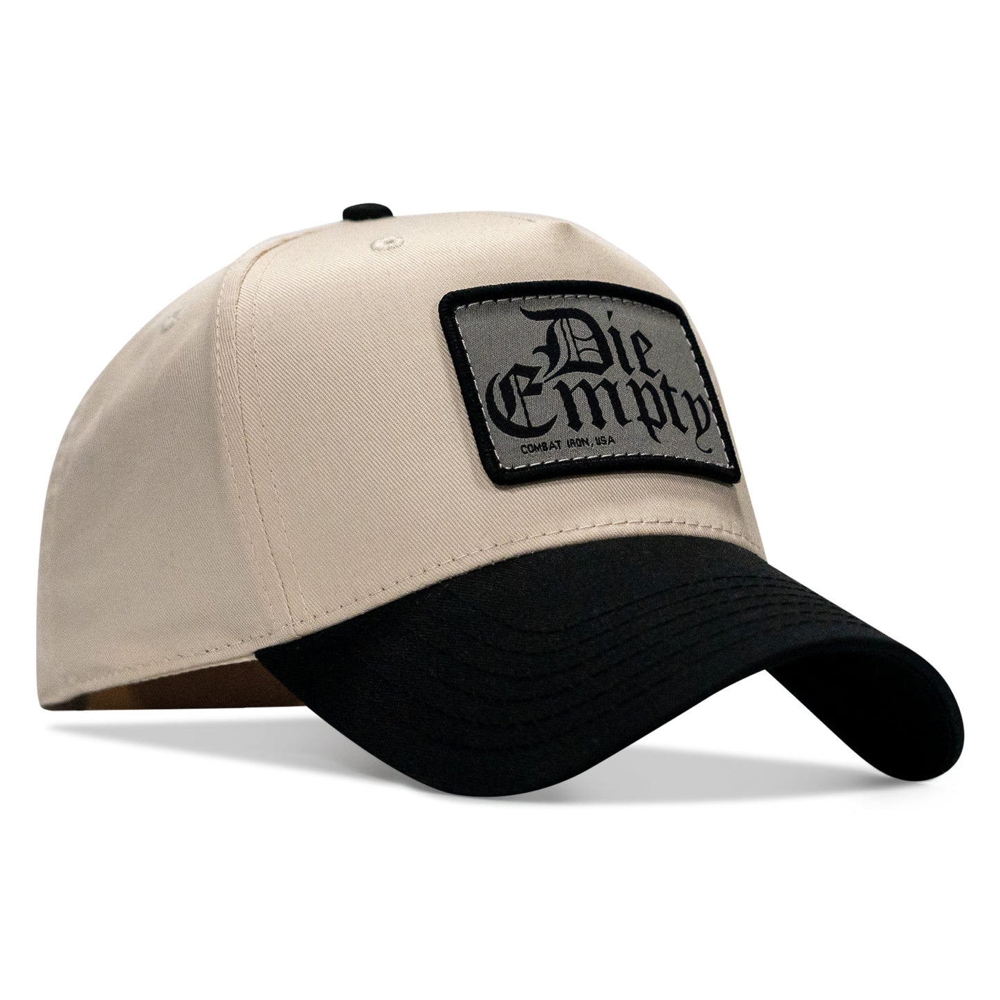 Die Empty Patch. 5-Panel Workhorse Snapback Hat