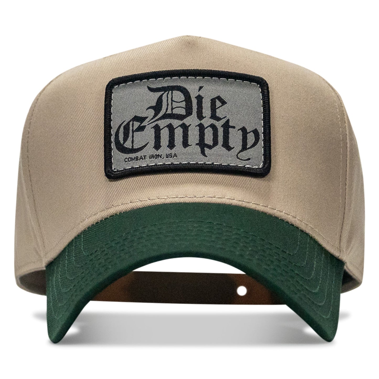 Die Empty Patch. 5-Panel Workhorse Snapback Hat