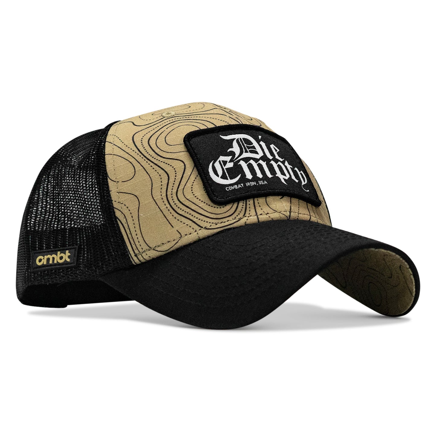 Die Empty Black Patch Original Ripstop Snapback Hat
