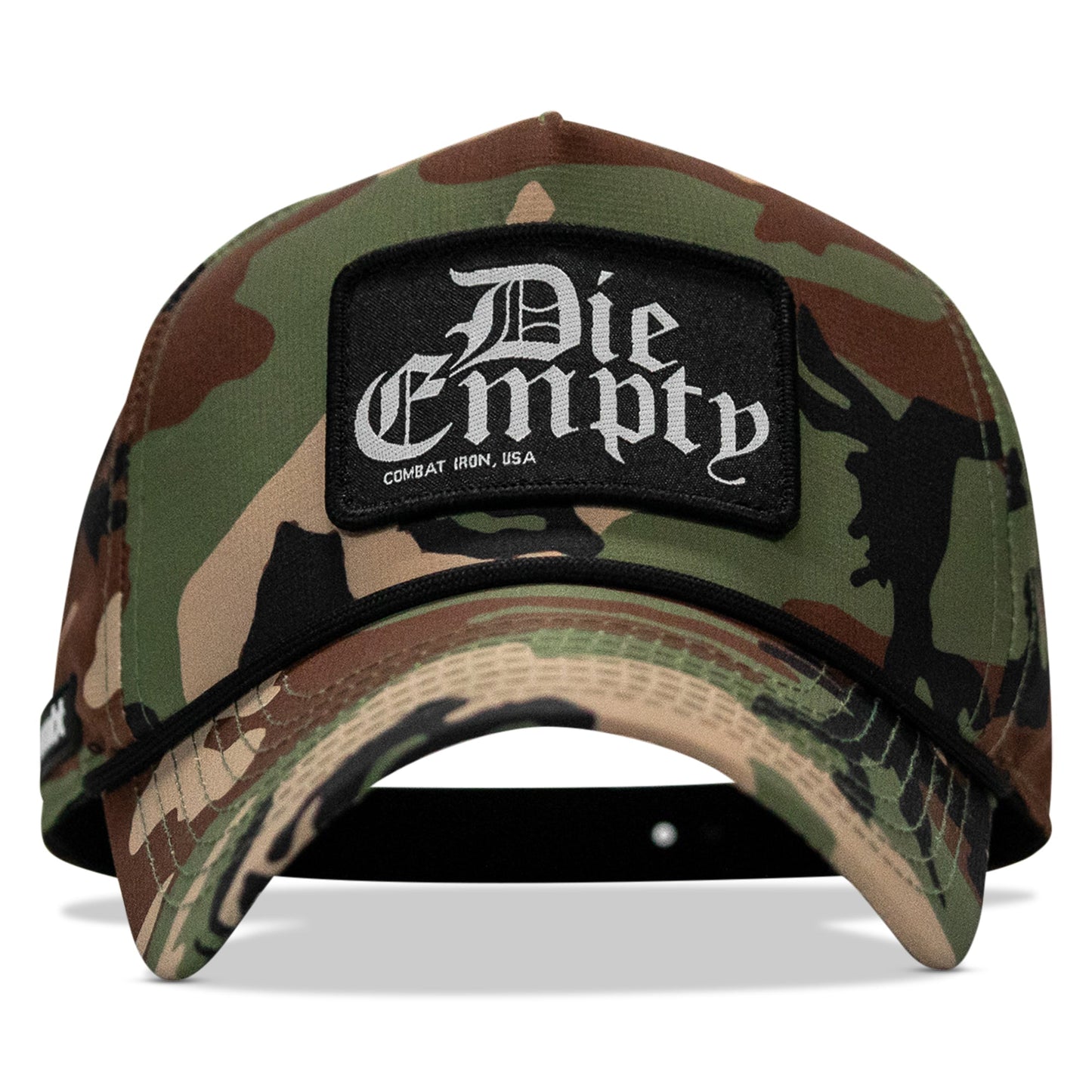 Die Empty. Black Patch Weekender Snapback