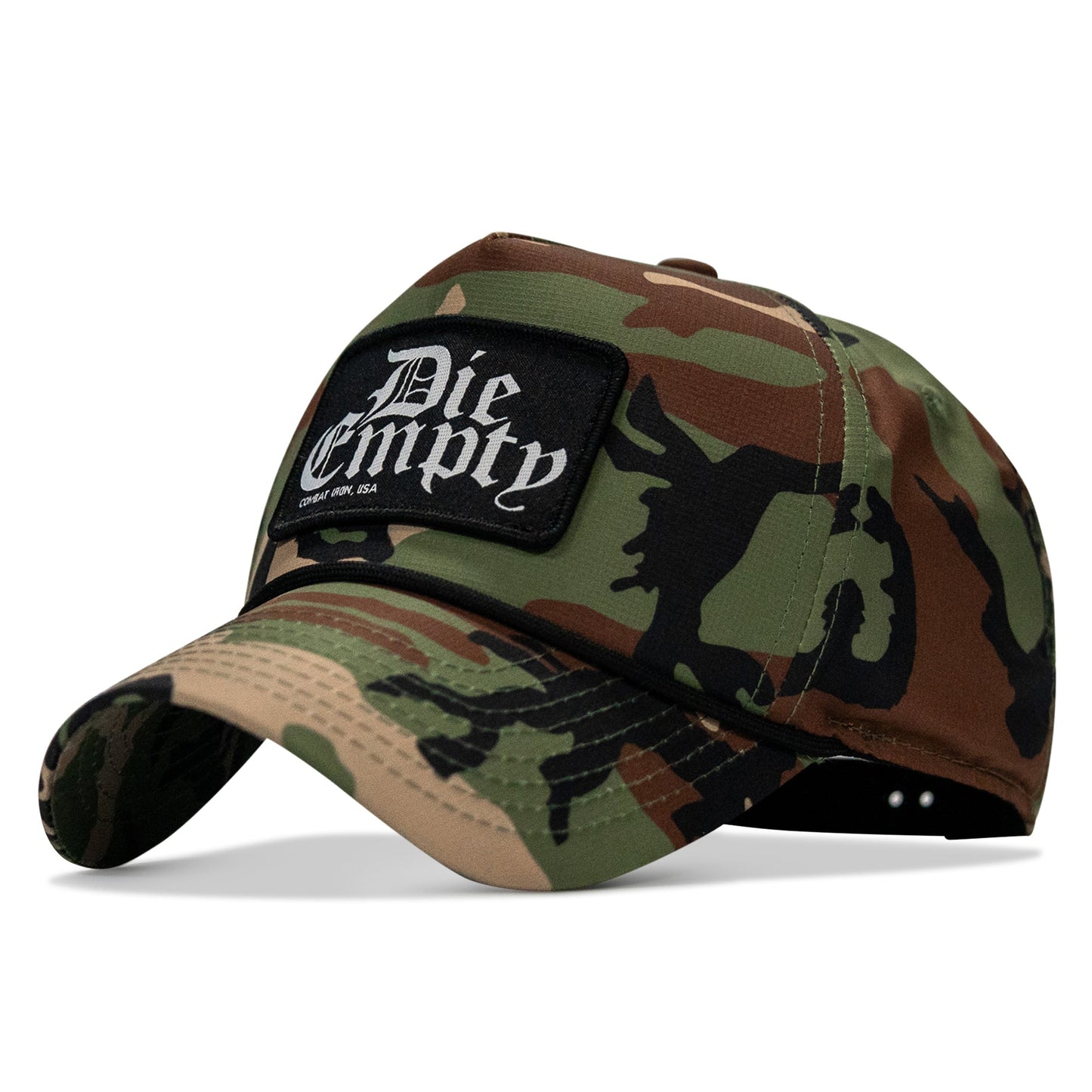Die Empty. Black Patch Weekender Snapback