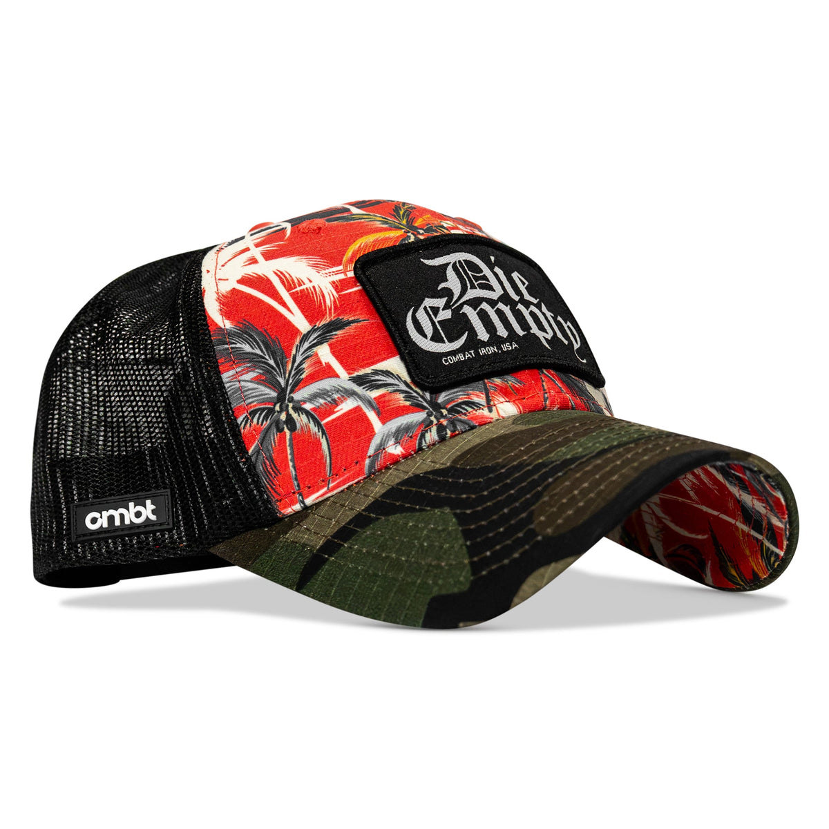 Die Empty Black Patch Original Ripstop Snapback Hat