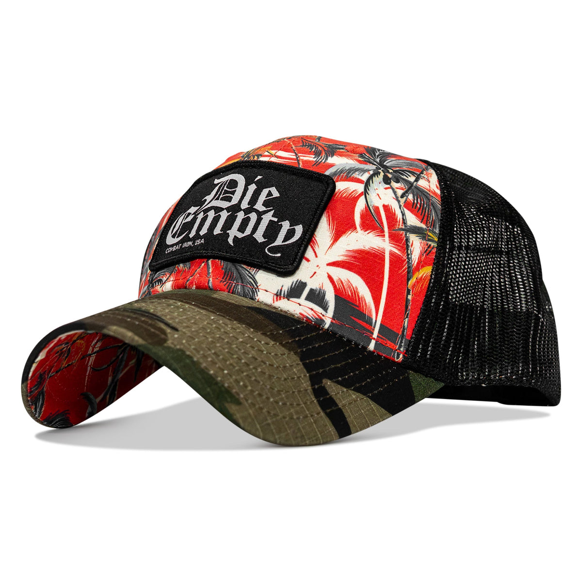 Die Empty Black Patch Original Ripstop Snapback Hat