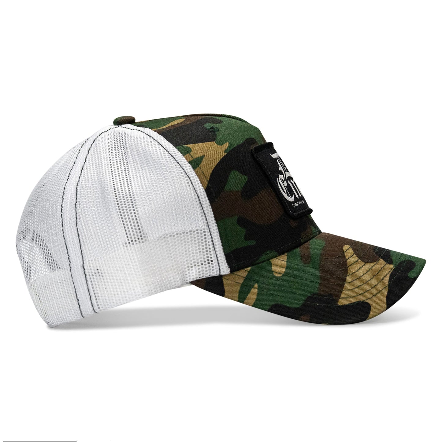 Die Empty Black Patch Snapback Hat