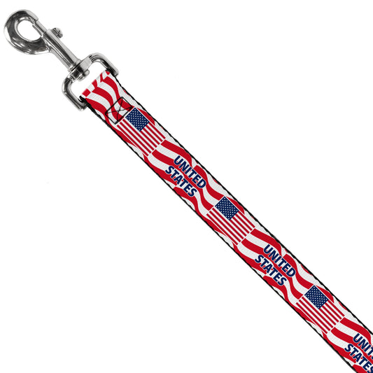 Dog Leash - Global Soccer Cup Series United States Spirit Flag