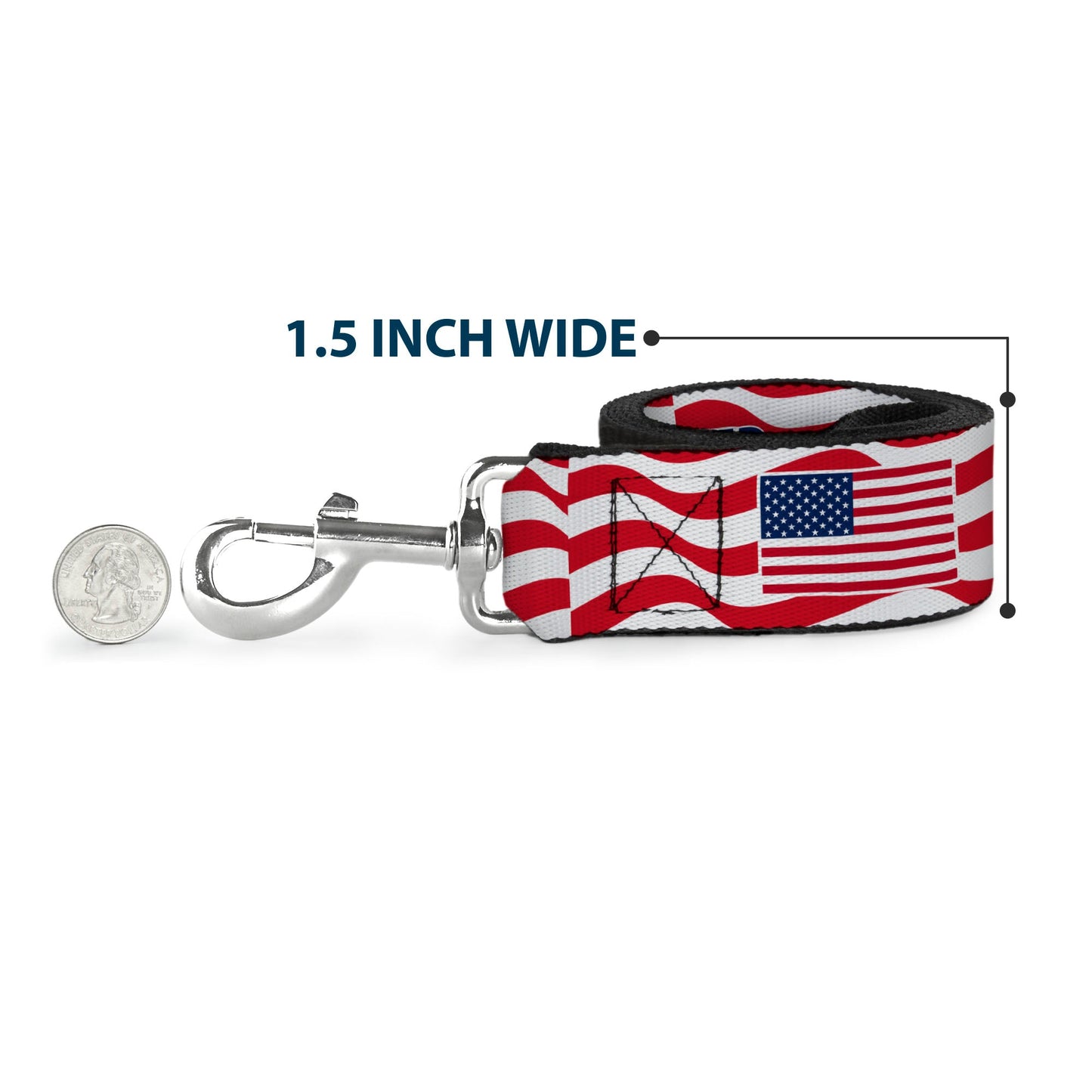 Dog Leash - Global Soccer Cup Series United States Spirit Flag