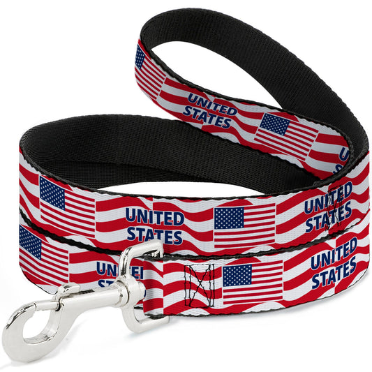 Dog Leash - Global Soccer Cup Series United States Spirit Flag