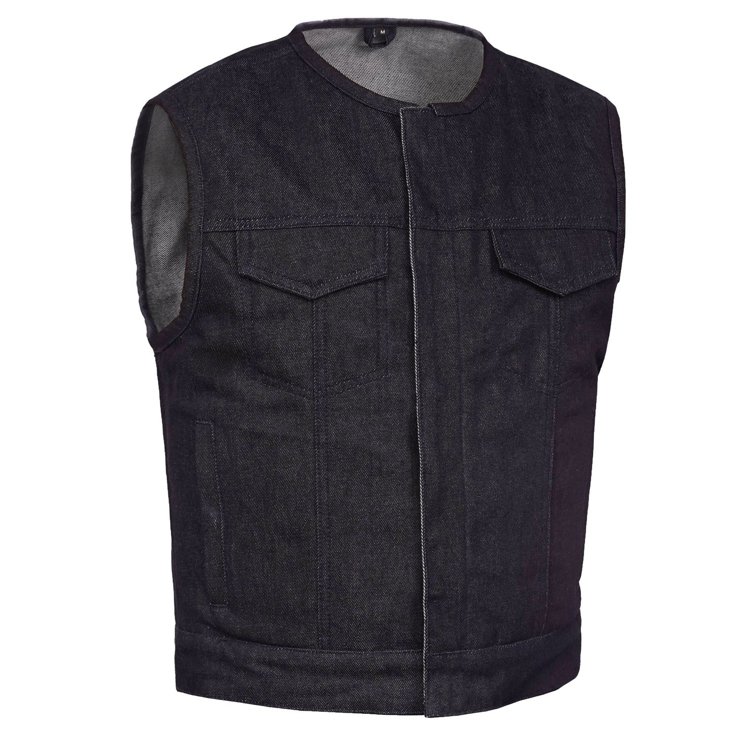 Dirt Nap Men’s Denim Motorcycle Vest