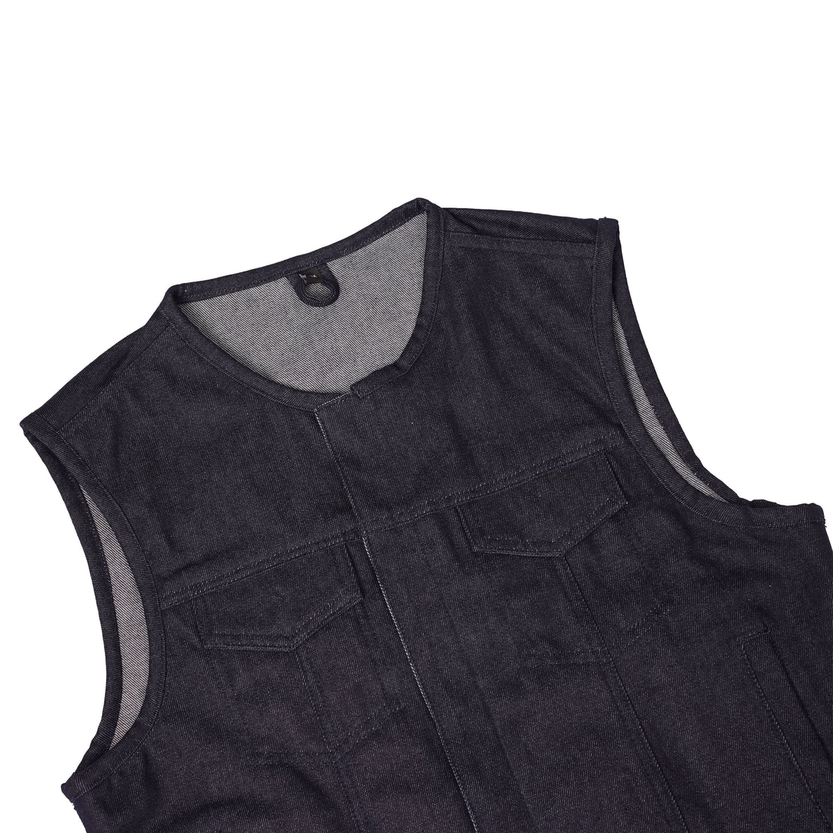 Dirt Nap Men’s Denim Motorcycle Vest