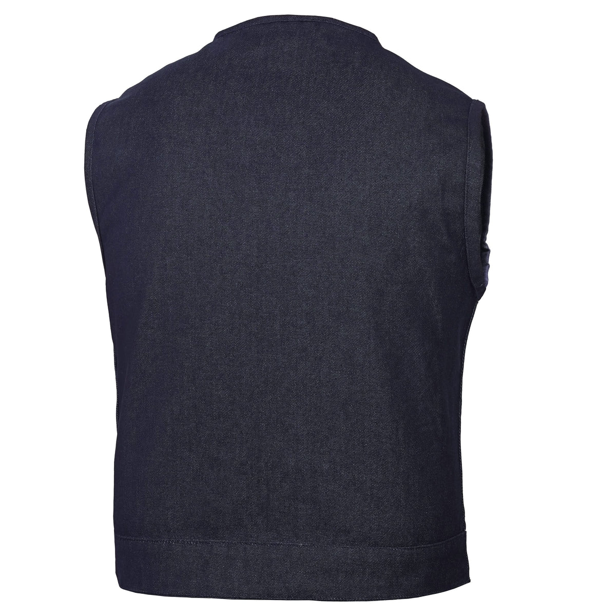 Hardline Men’s Motorcycle Denim Vest