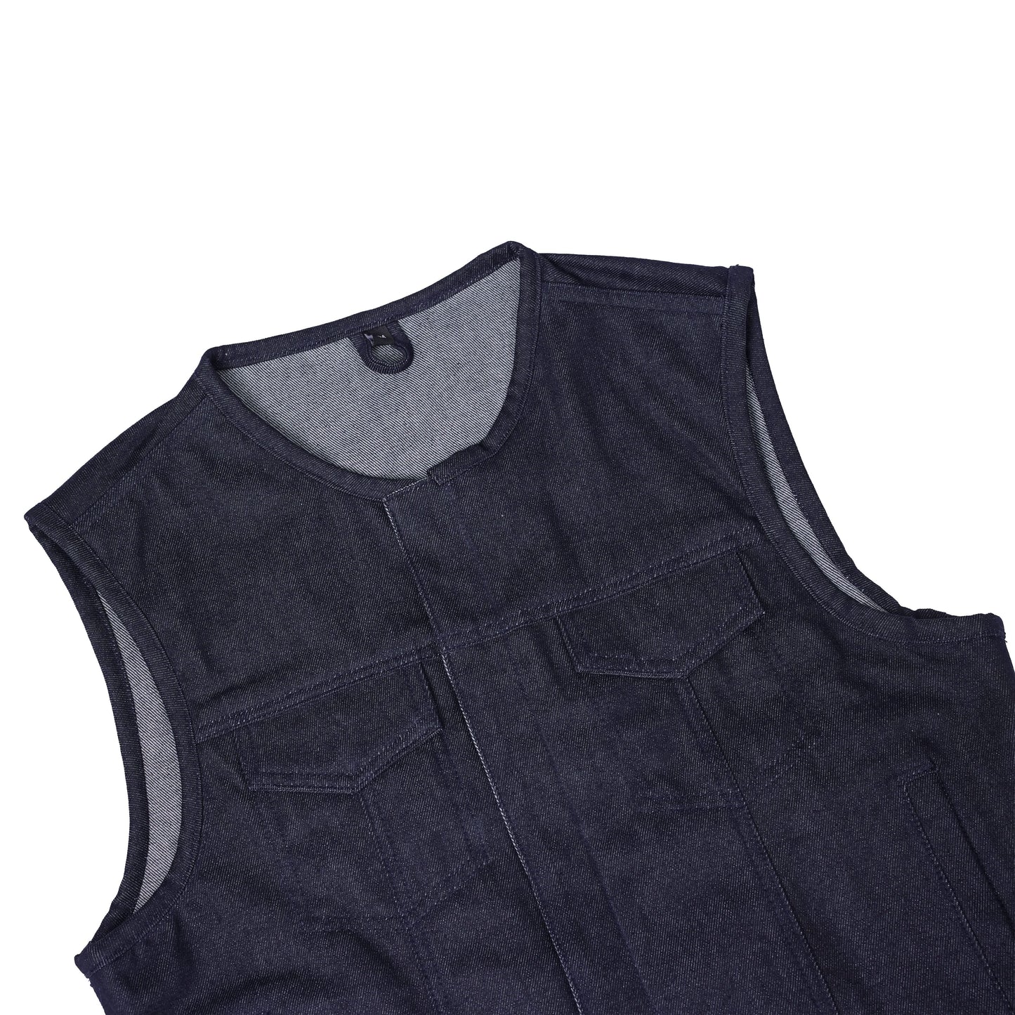 Hardline Men’s Motorcycle Denim Vest