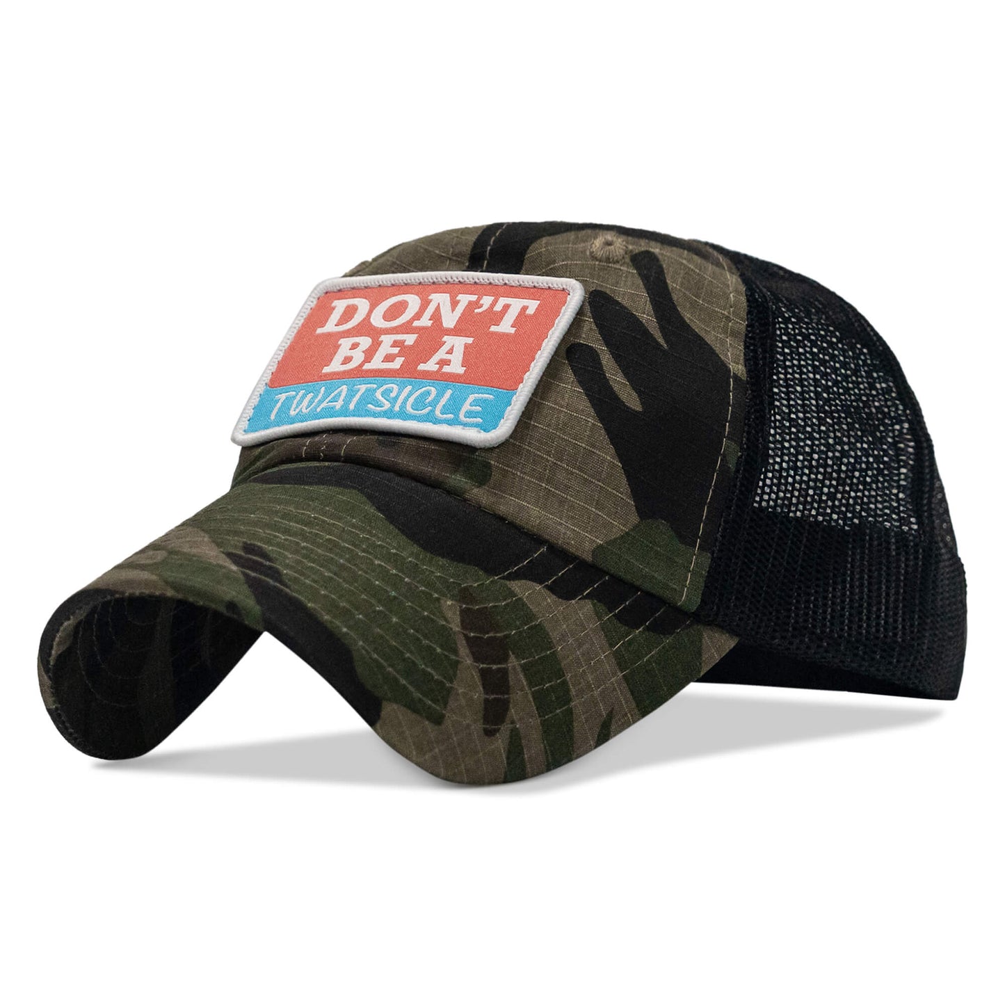 Don't Be A Twatsicle Patch Ripstop Mesh Snapback Hat