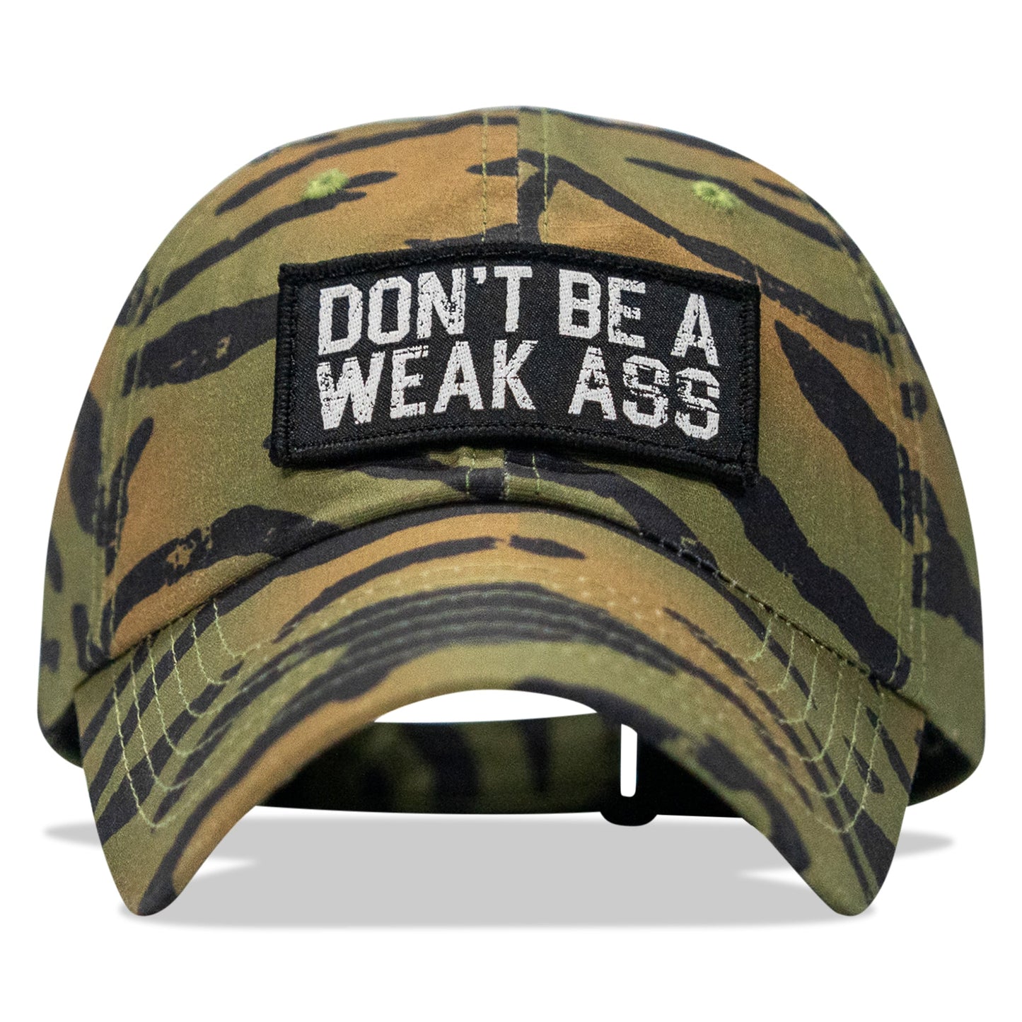 Don't Be A Weak Ass Patch Tactical Ripstop Mesh Snapback Hat