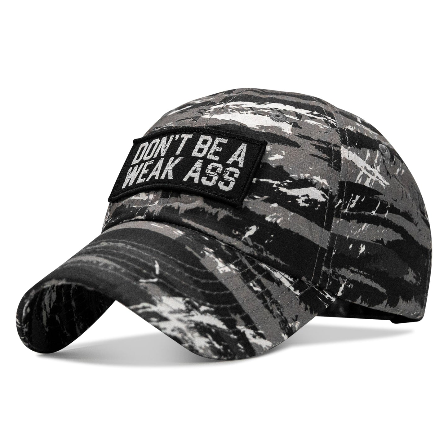 Don't Be A Weak Ass Patch Tactical Ripstop Mesh Snapback Hat