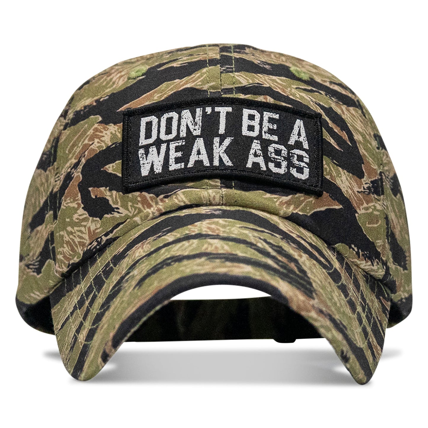 Don't Be A Weak Ass Patch Tactical Ripstop Mesh Snapback Hat