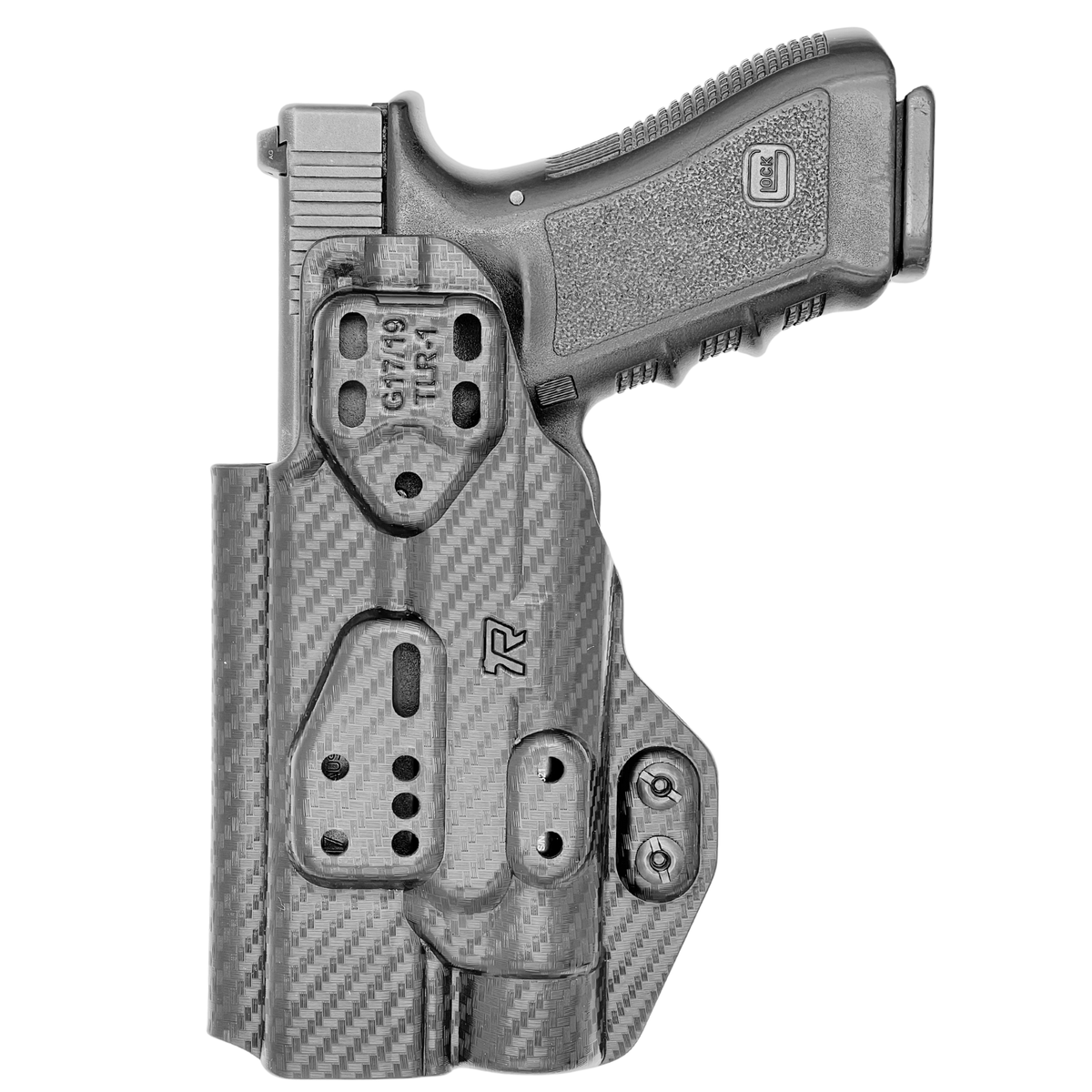 DRUID 2.0 Holster fits: Glock 17/19/19X/31/32/45/47/49 TLR-1