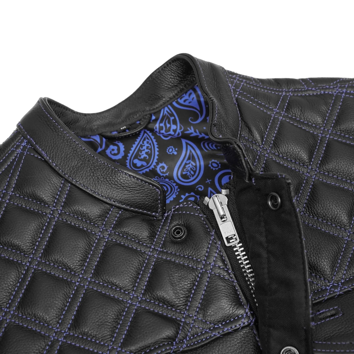 Cobalt Men’s Lowcut Motorcycle Leather Vest