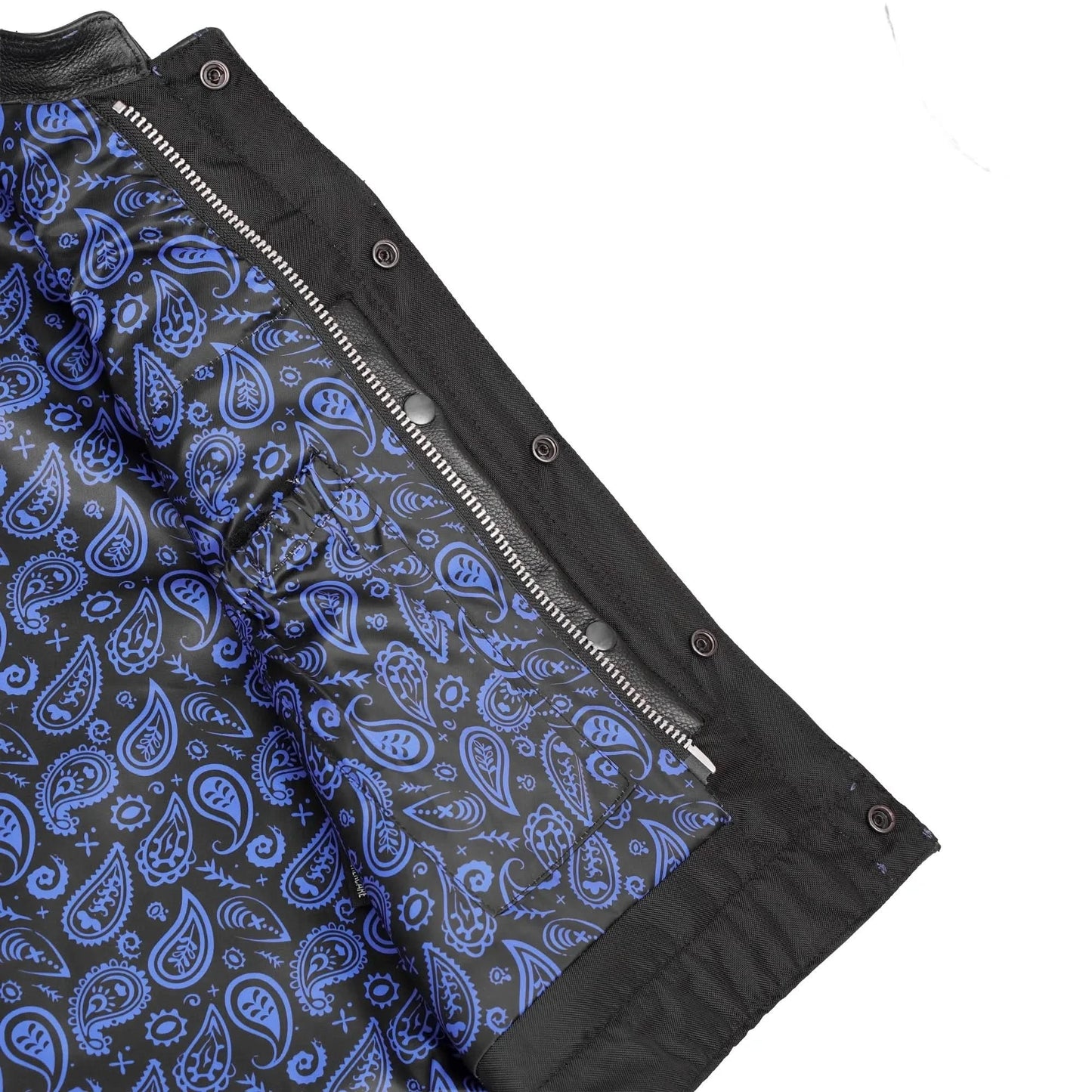 Odin Grim Men's Motorcycle Leather Vest
