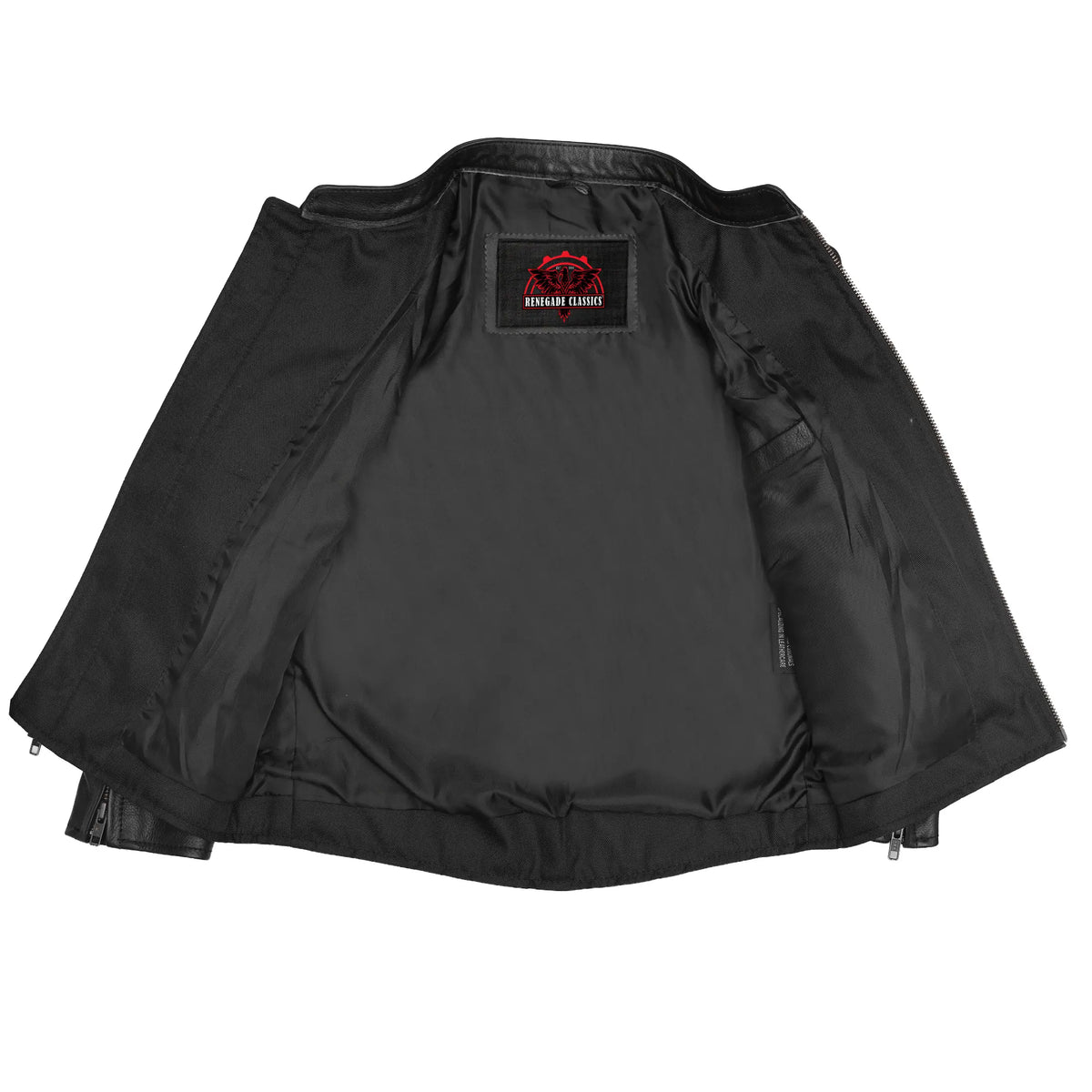 Striker Kids Leather Motorcycle Jacket