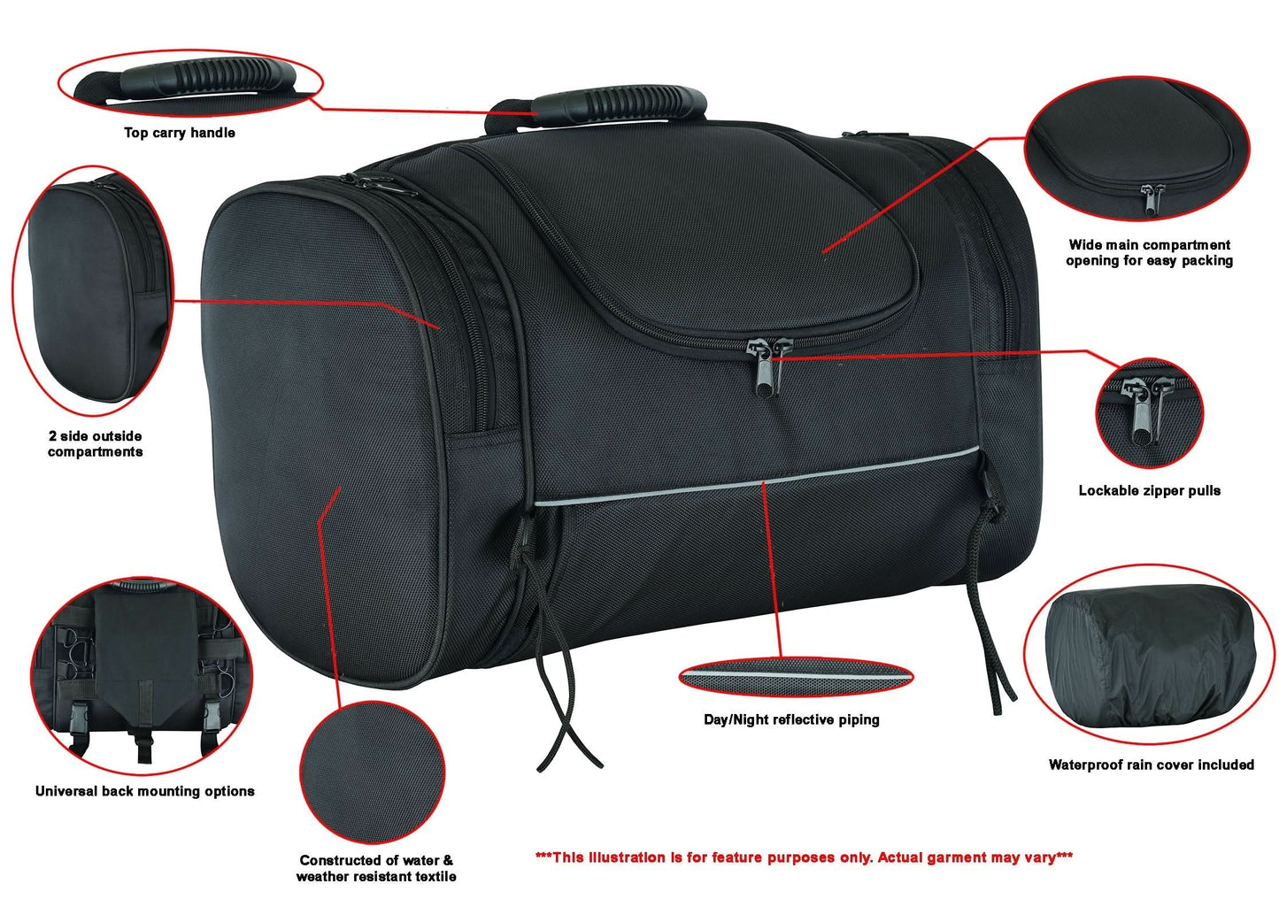Sissy Bar Carry Bag