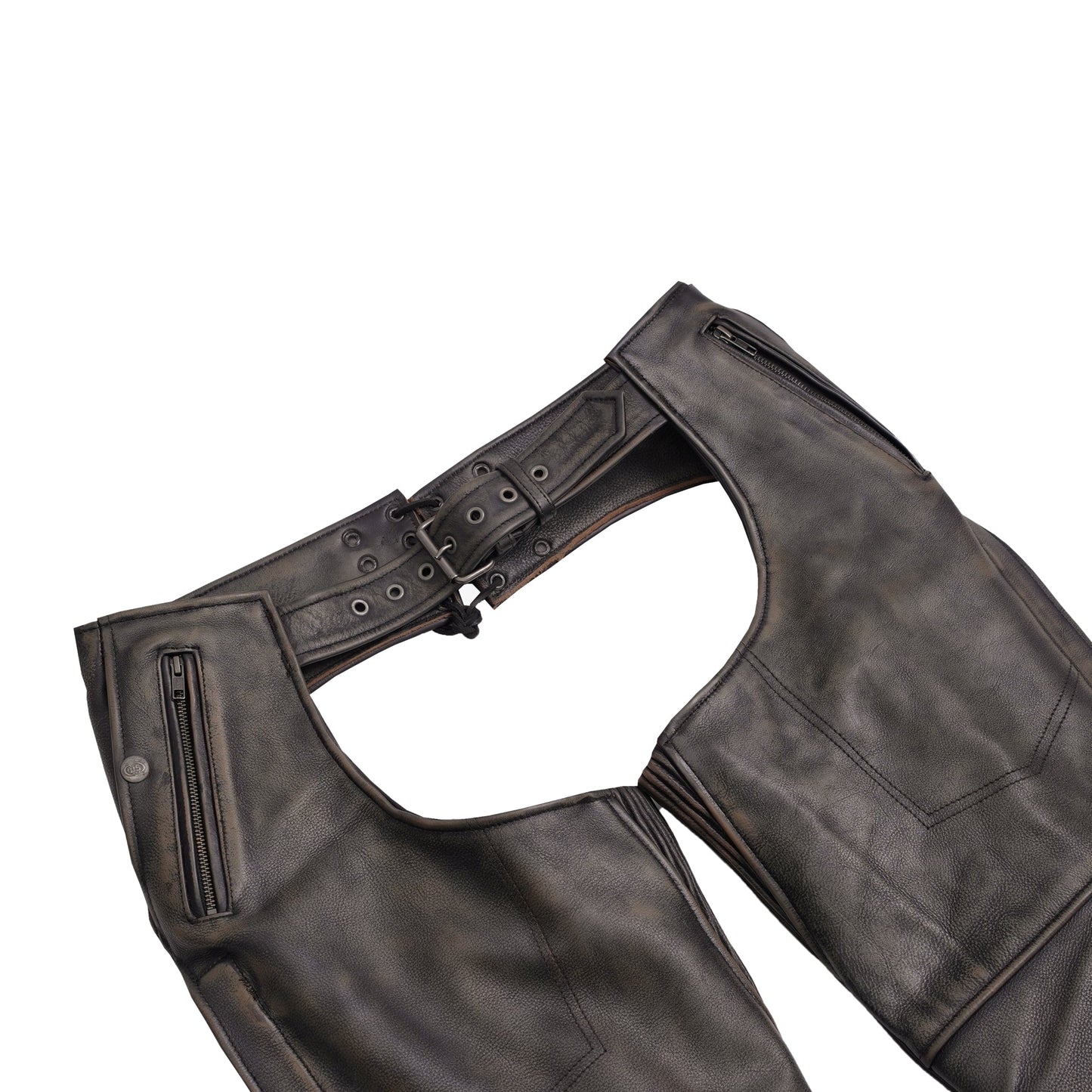 Unisex Four Pockets Insulated Chaps with Stretchable Inner Thigh