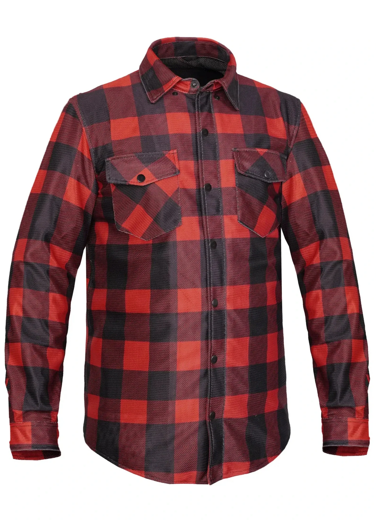 Rumble Men’s Mesh Flannel Riding Shirt