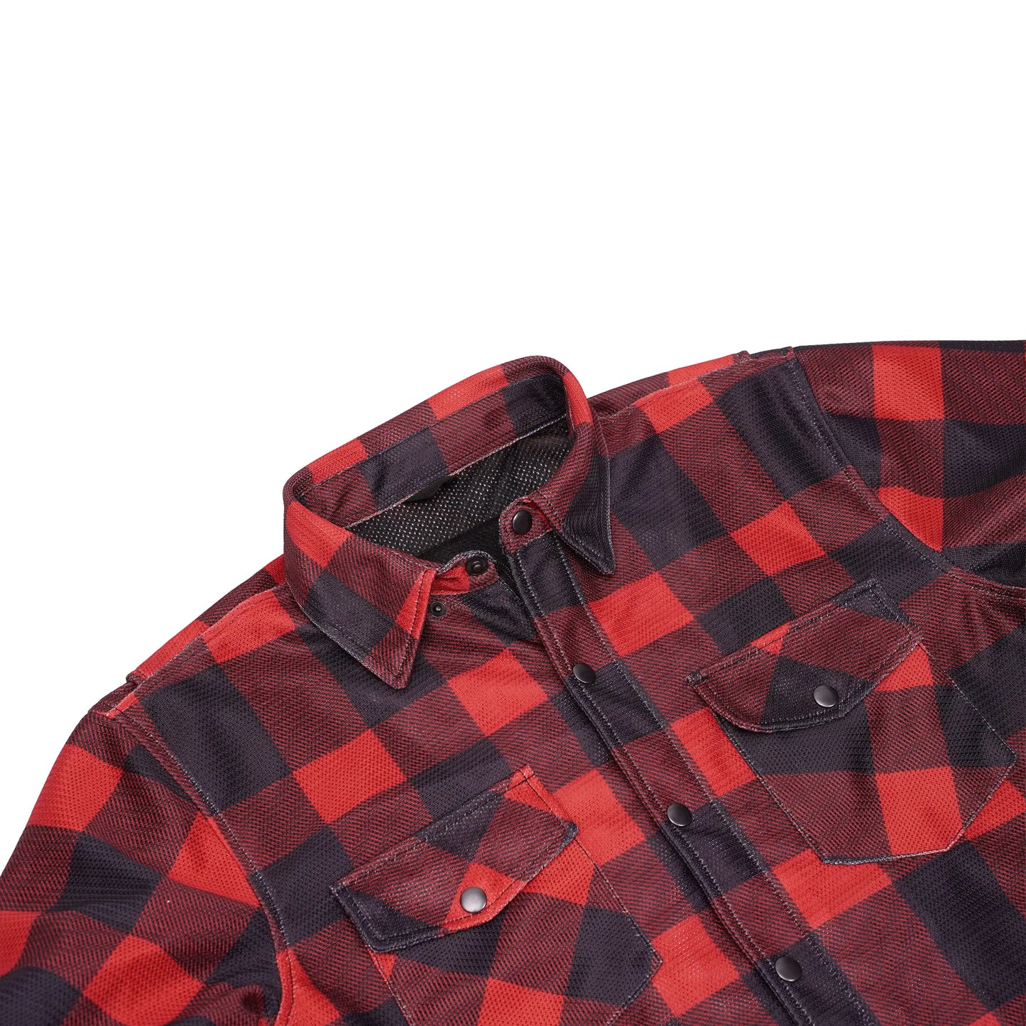 Rumble Men’s Mesh Flannel Riding Shirt