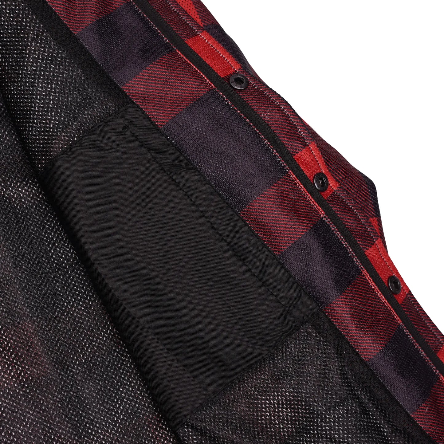 Rumble Men’s Mesh Flannel Riding Shirt