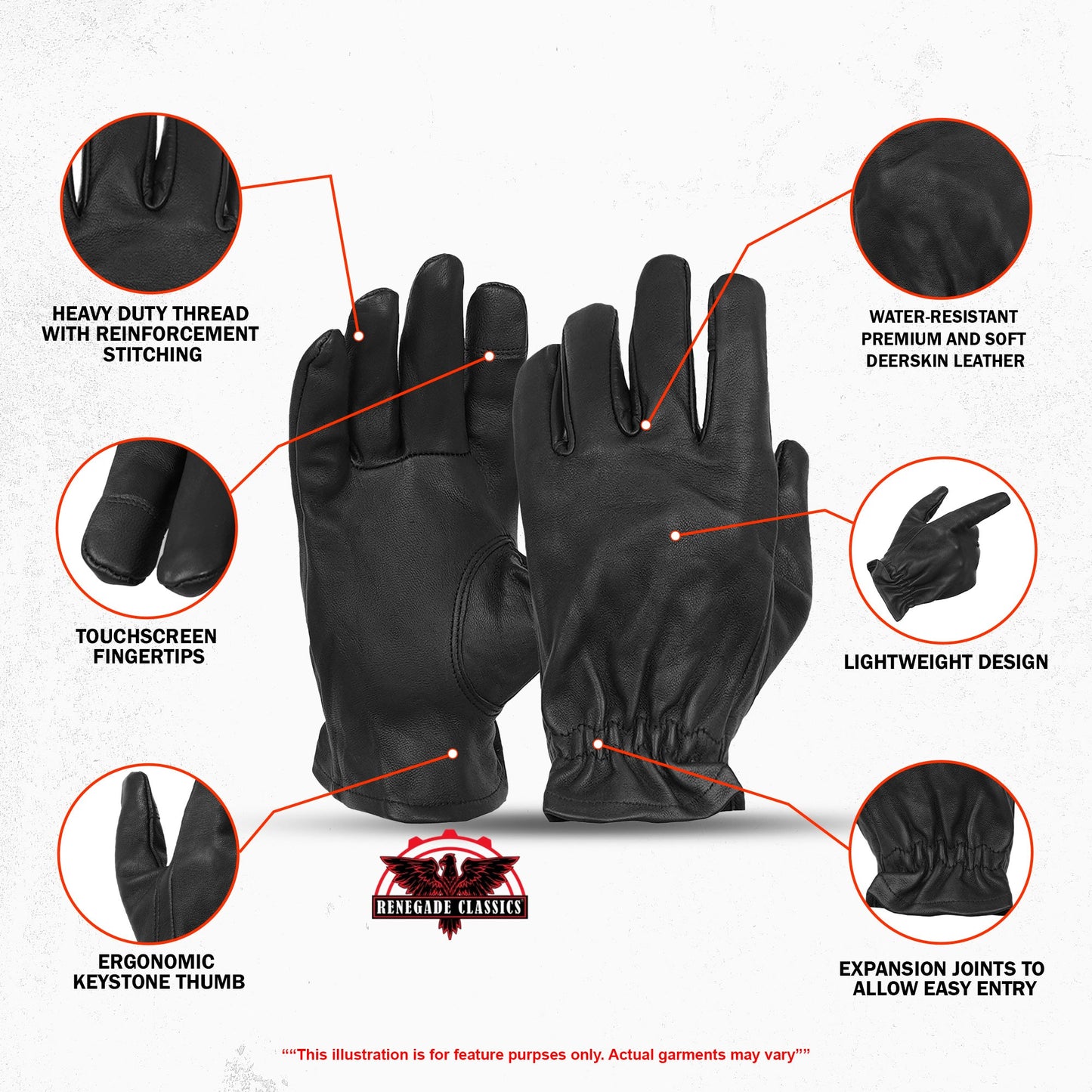 Deerskin Unlined Glove
