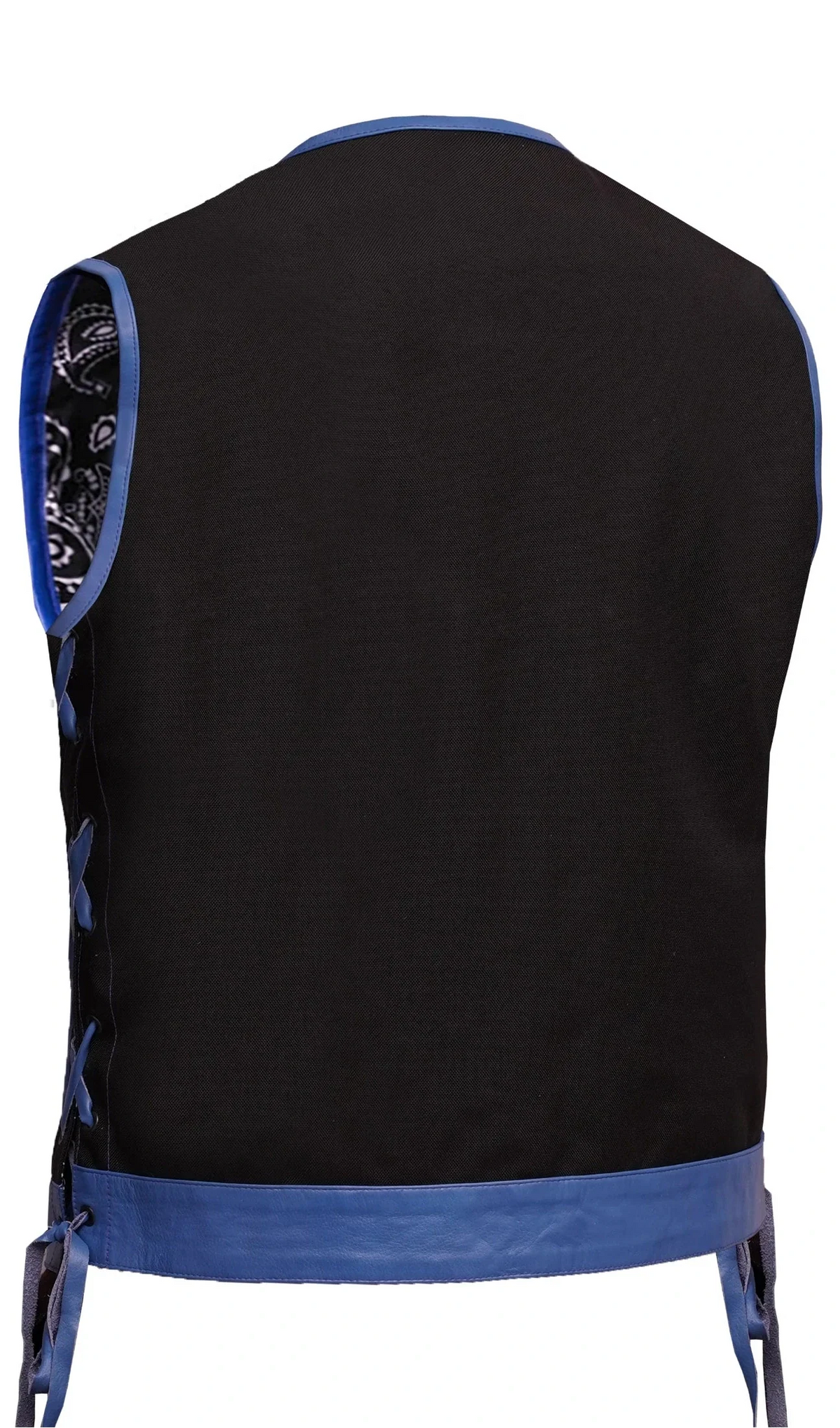 Blue Reaper Men’s Textile Motorcycle Vest