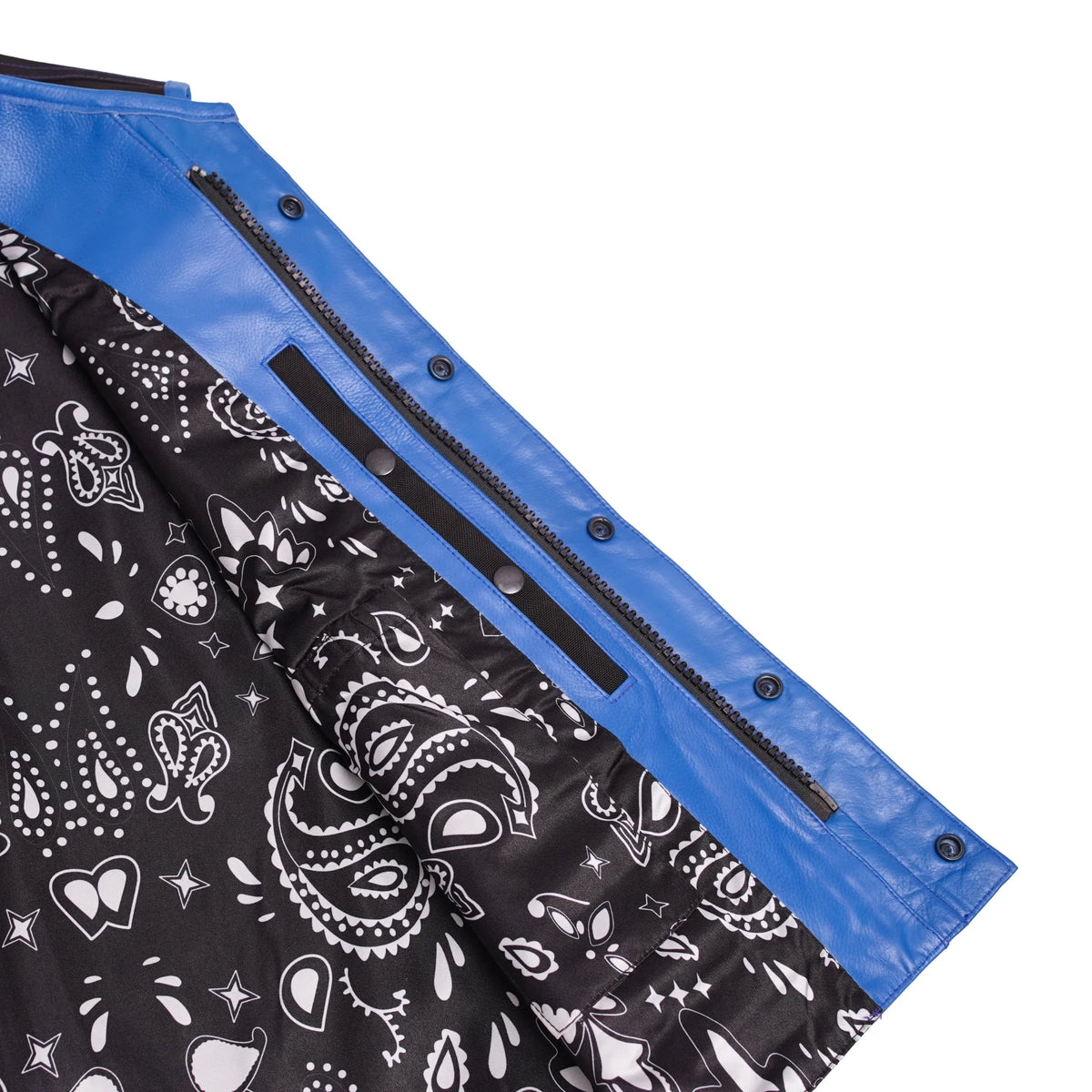 Blue Reaper Men’s Textile Motorcycle Vest