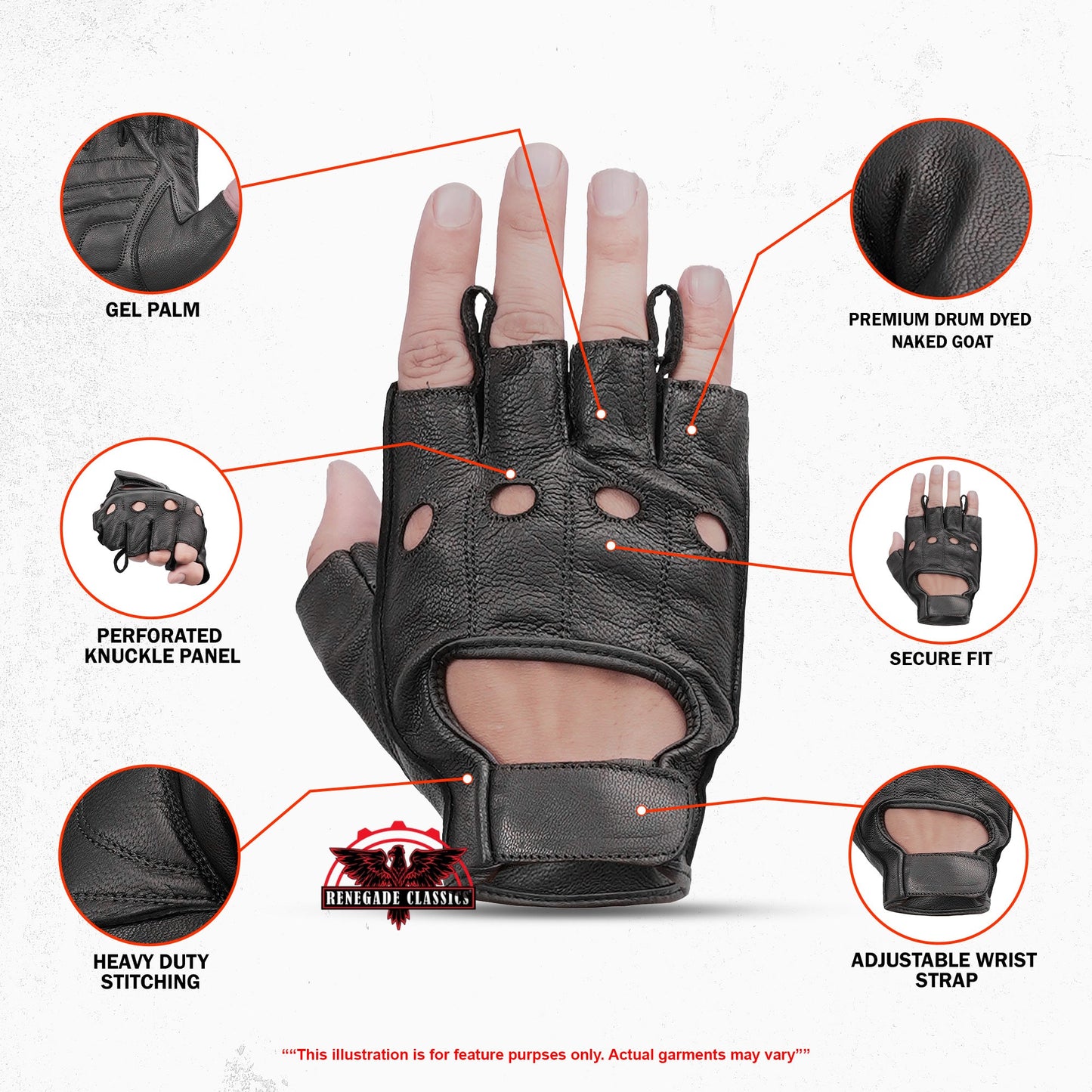 Premium Fingerless Glove