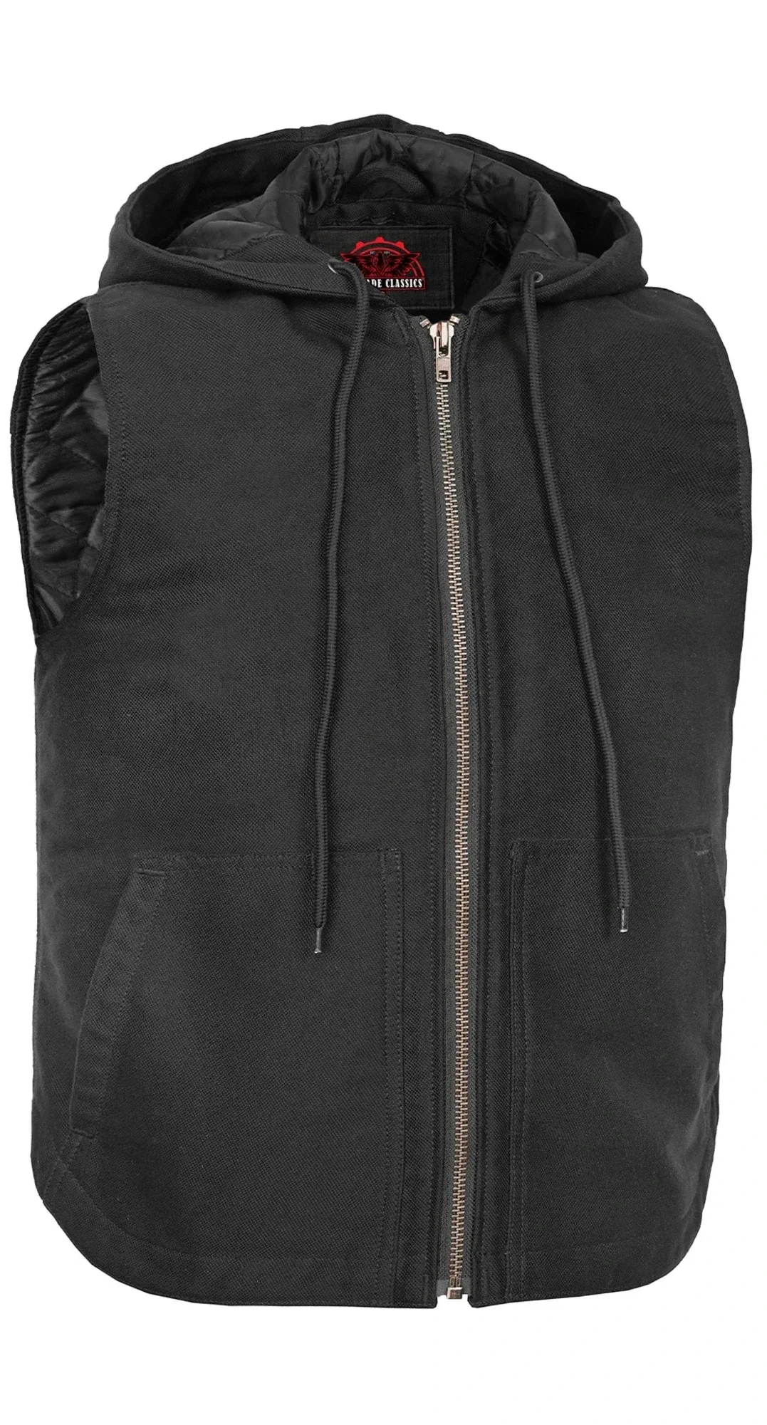 Firebound Men’s Canvas Motorcycle Vest