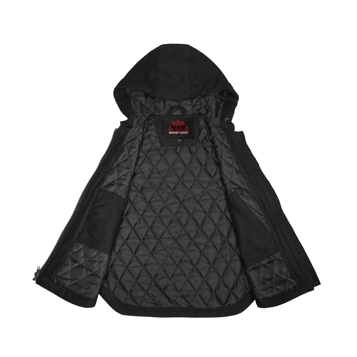 Firebound Men’s Canvas Motorcycle Vest