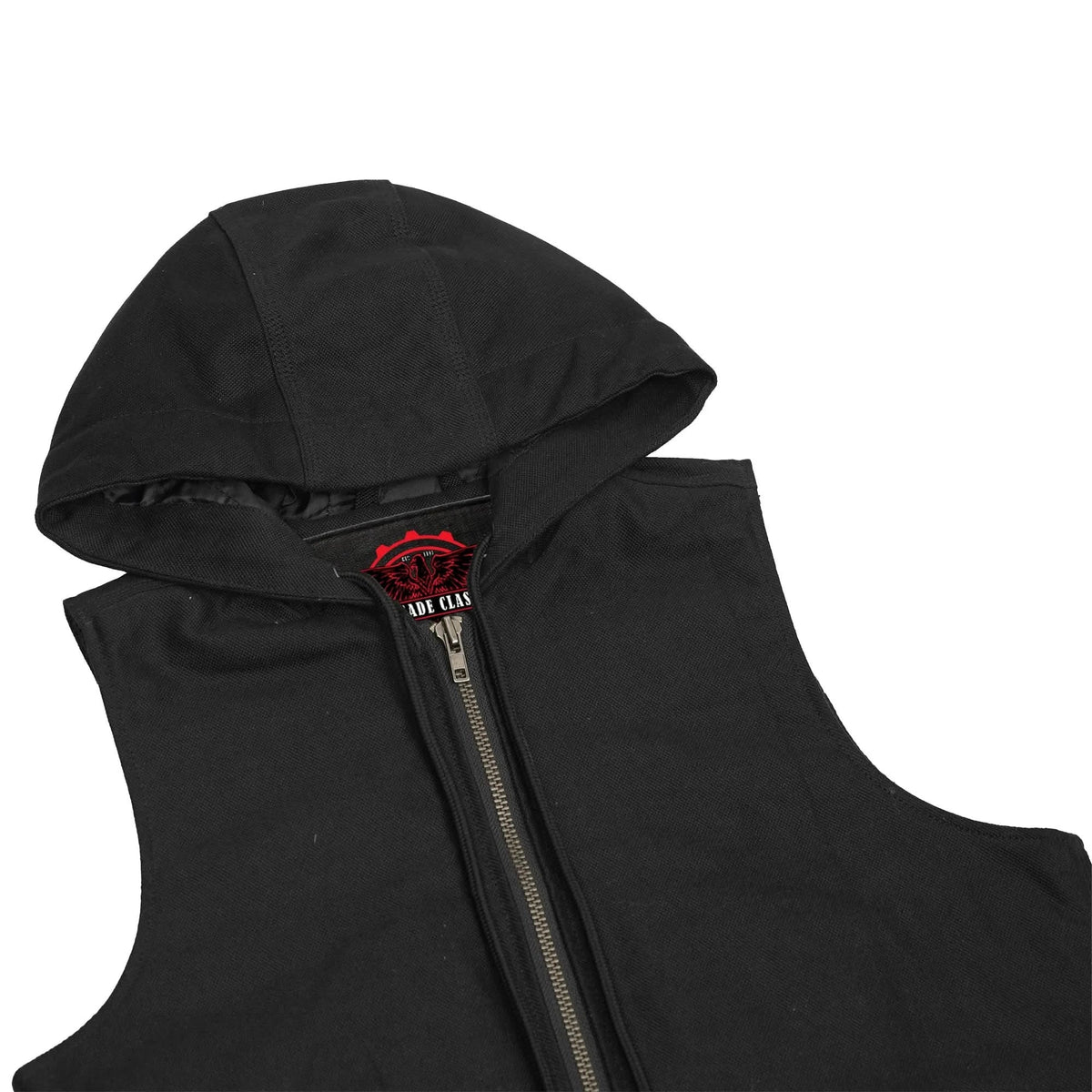 Firebound Men’s Canvas Motorcycle Vest