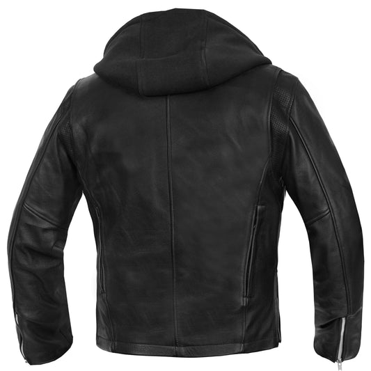 Men's Black Sporty Cruiser Leather Jacket