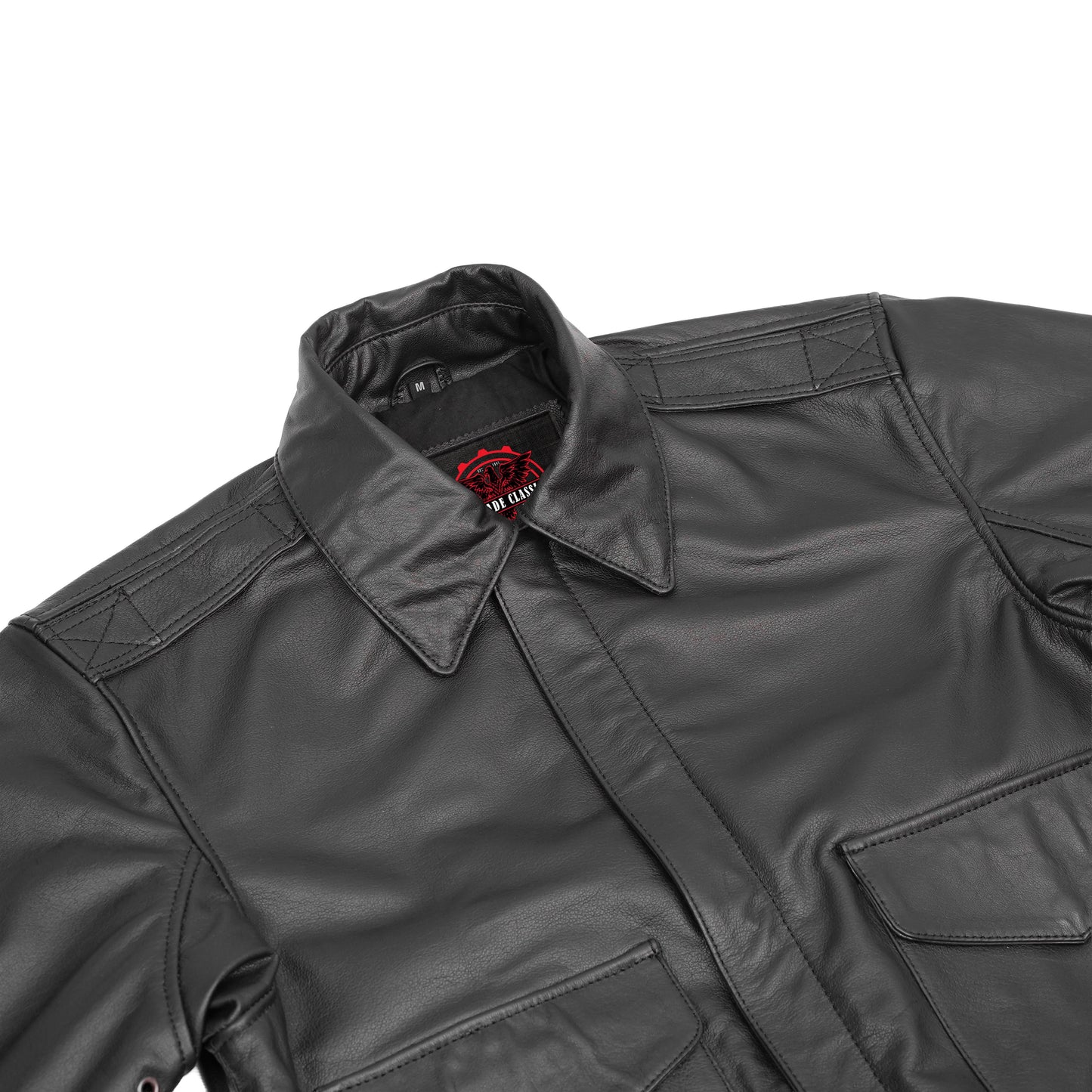 Astor Men’s Leather Motorcycle Jacket