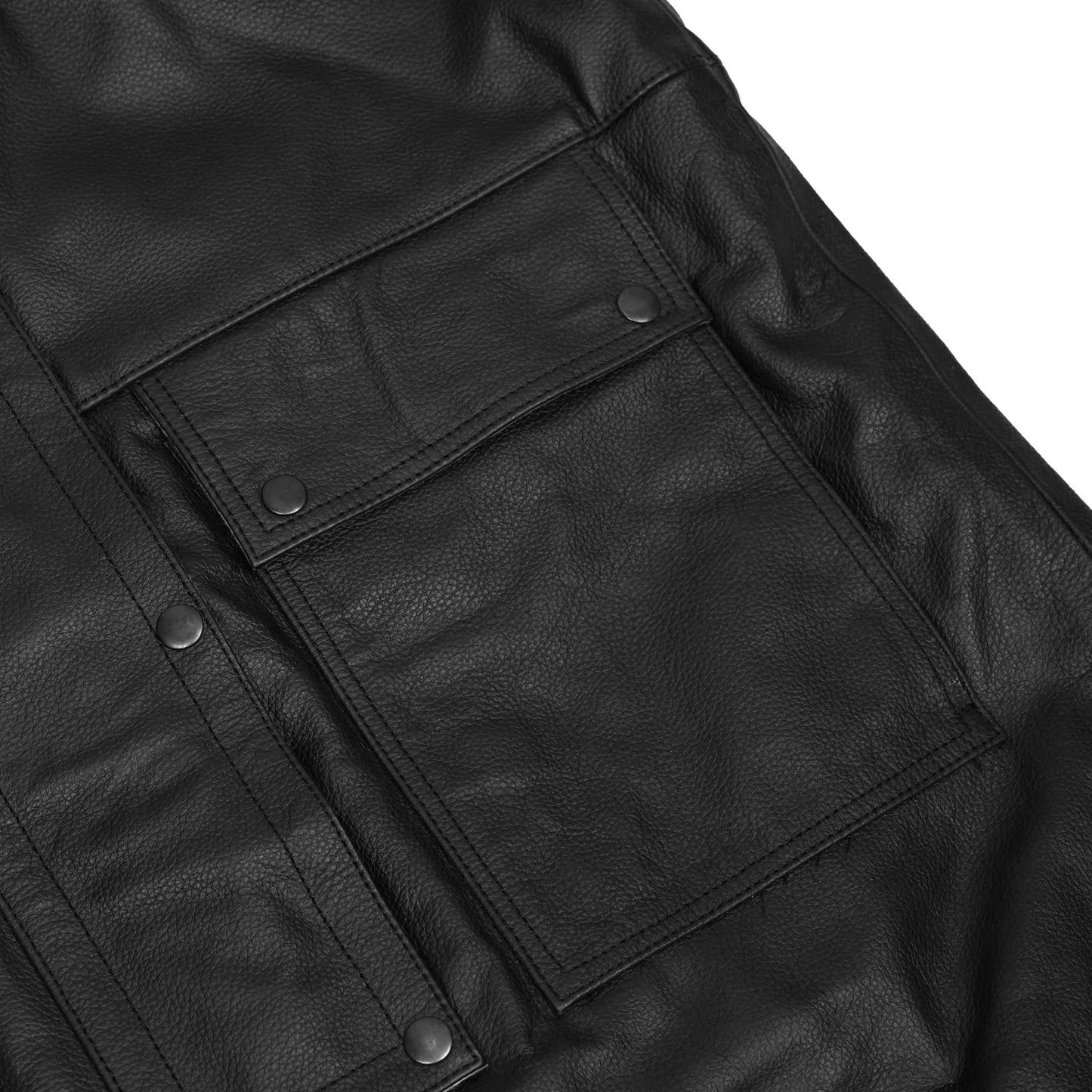 Notch Men’s Long Motorcycle Coat