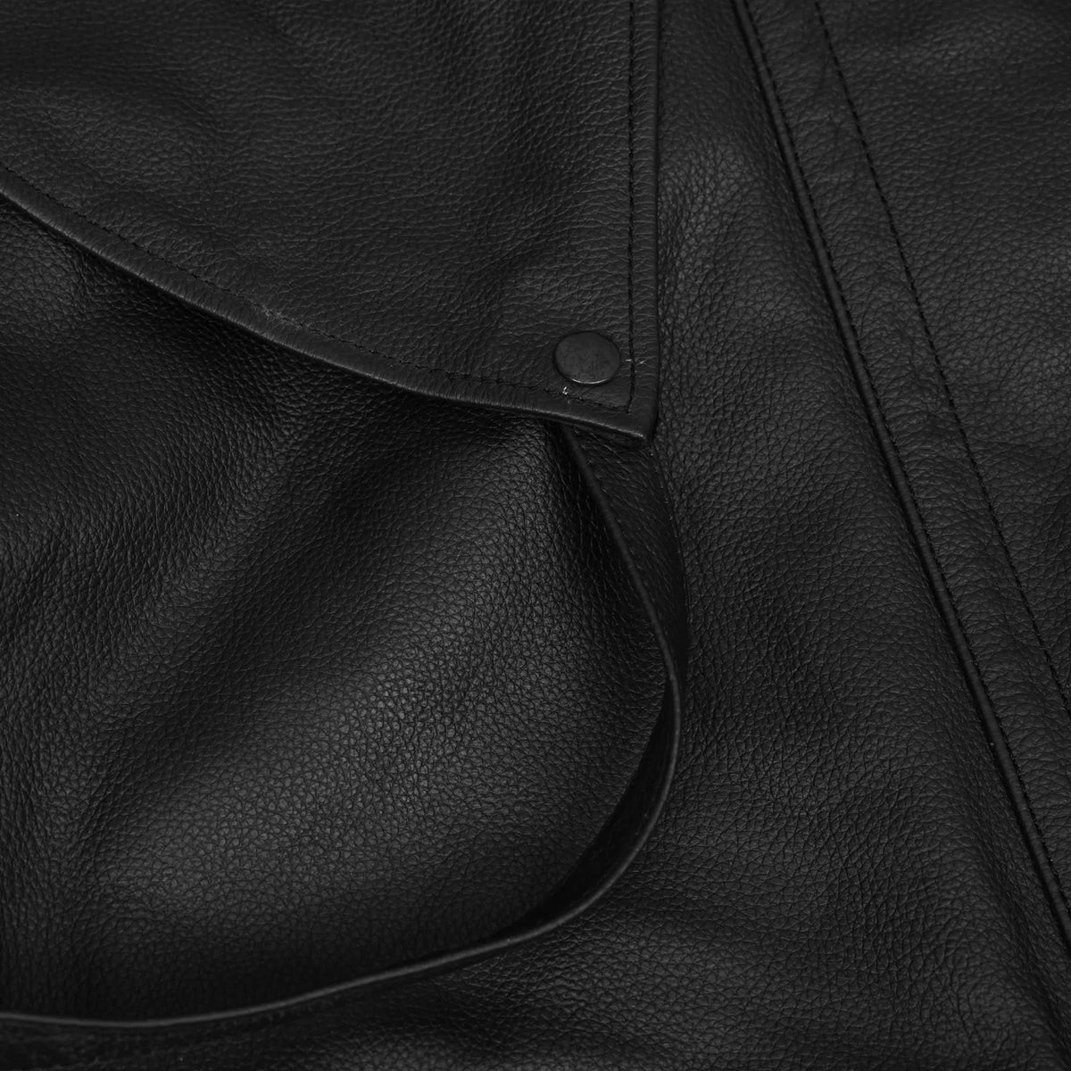 Notch Men’s Long Motorcycle Coat