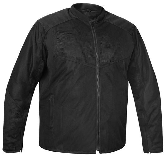 Men's Ventilated Mesh Motorcycle Jacket – Sporty, All-Season