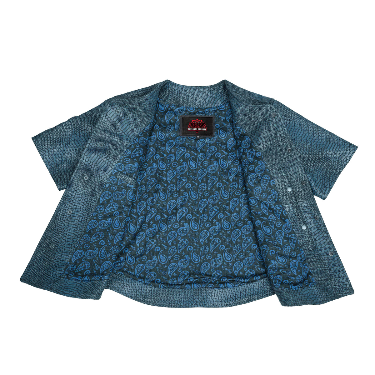 Dracul Men’s Leather Shirt