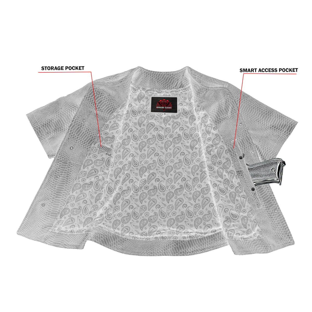 Dracul Men’s Leather Shirt