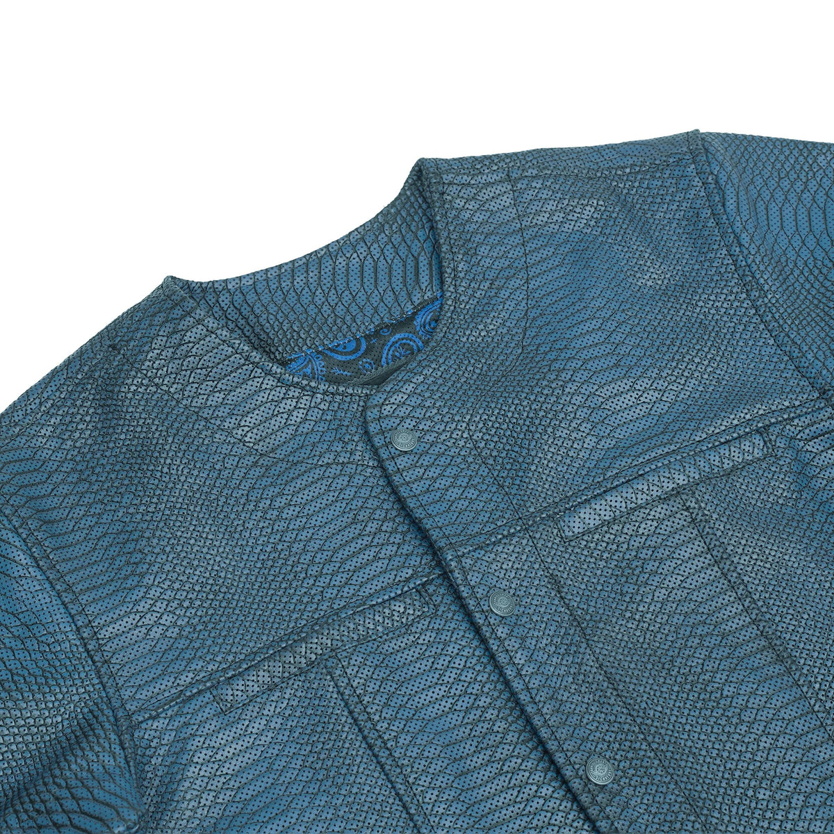 Dracul Men’s Leather Shirt
