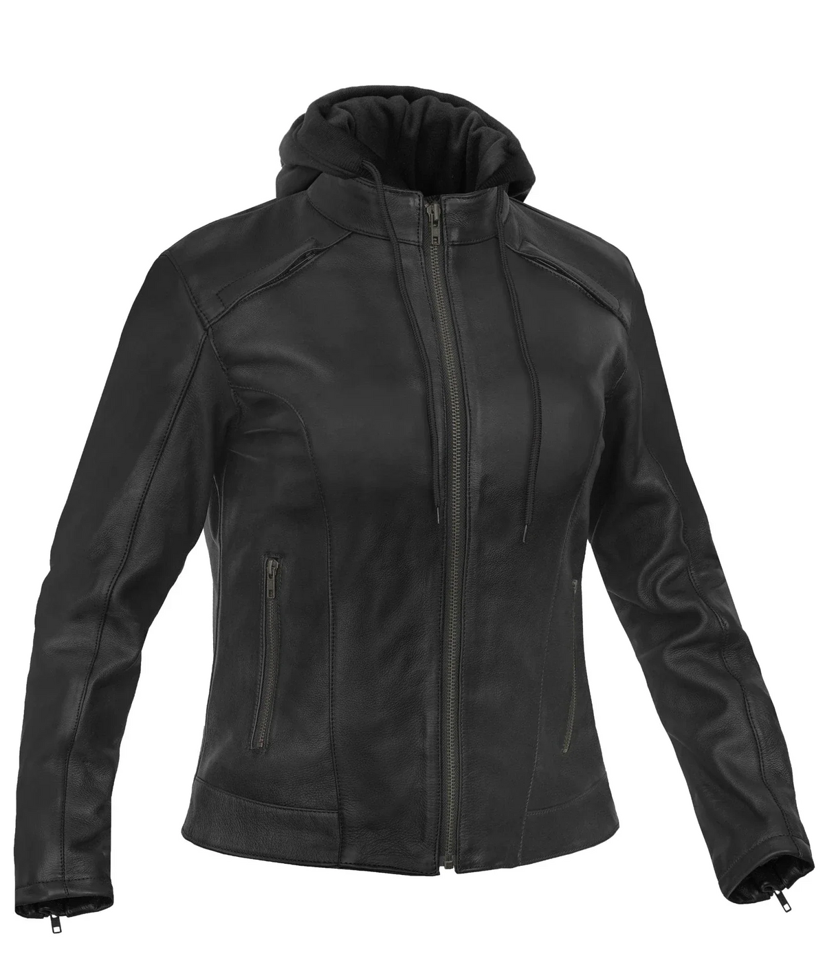Roviana Women’s Leather Motorcycle Jacket
